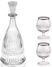 Набор для коньяка из хрусталя «Барселона» на 2 персоны